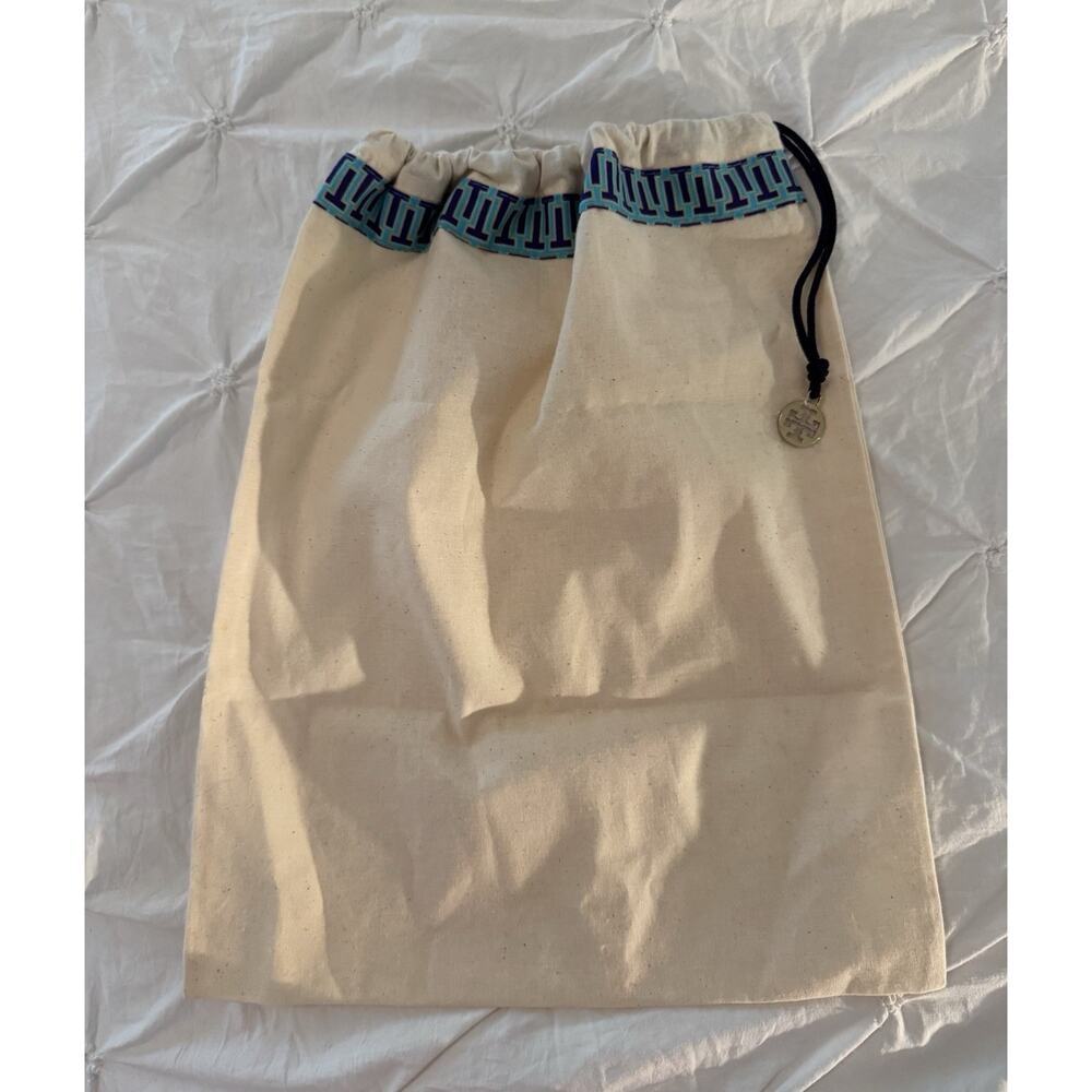 Tory Burch Cream Dust Cover Dust Bag Shoe Bag NEW